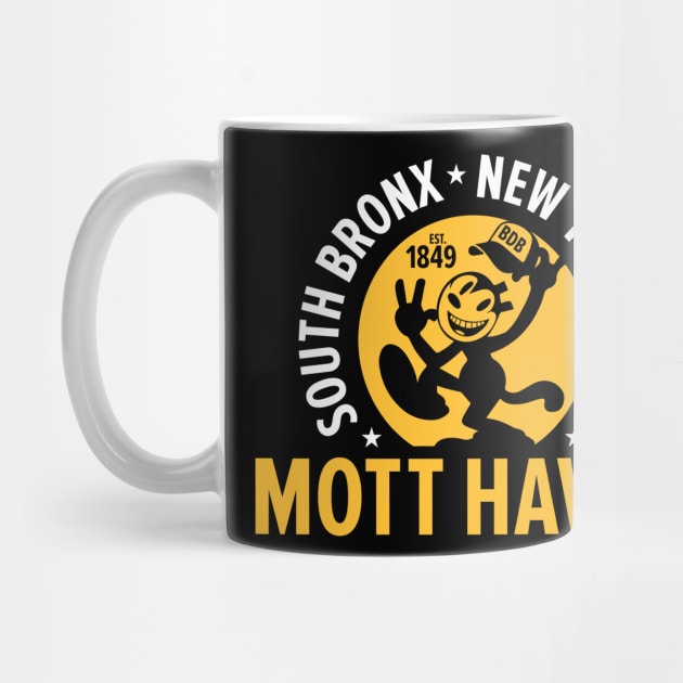 Mott Haven Bronx NYC - Comic Style by Boogosh